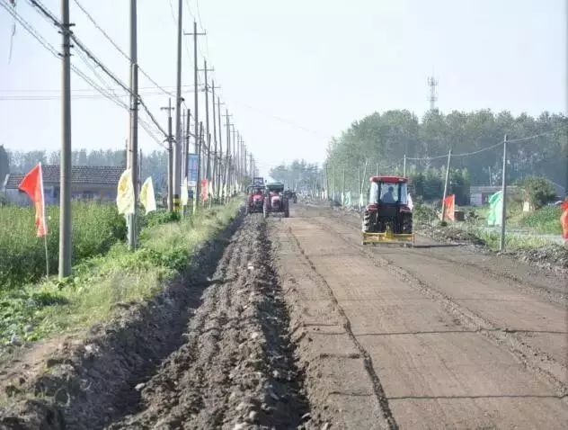 正定縣2018年農(nóng)村公路建設(shè)